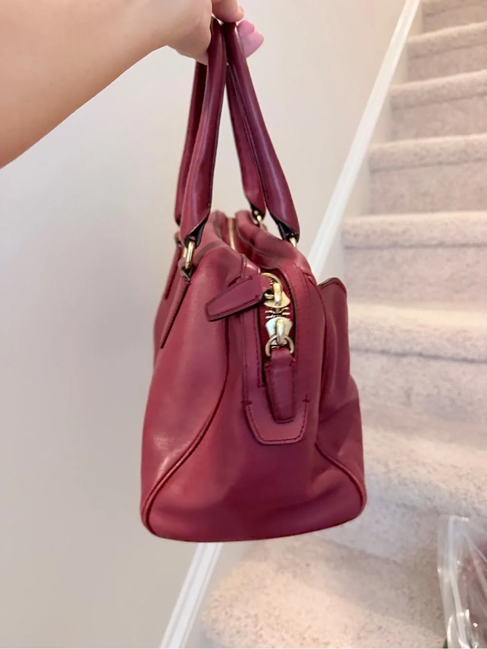 COACH Legacy Haley Leather Satchel 23574